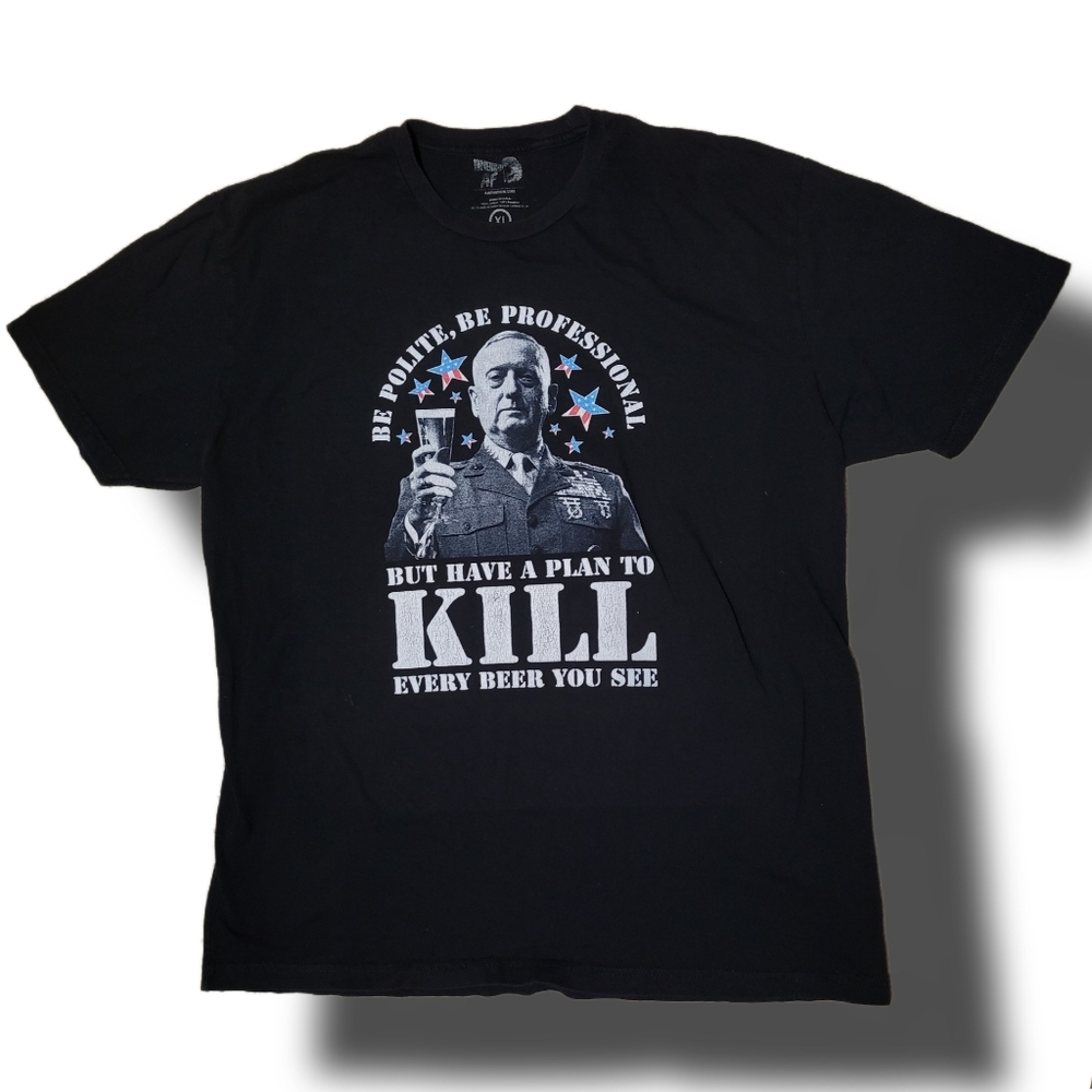 American AF Chaos Plan General Mattis Tee GUC XL
